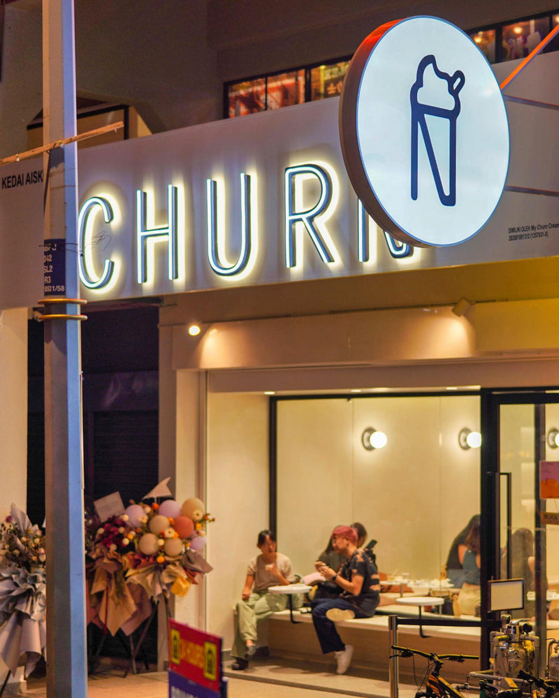 CHURN ICE CREAM DAMANSARA UPTOWN STORE FRONT